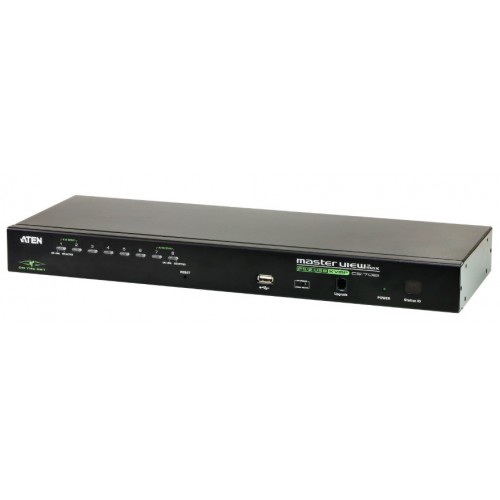 ATEN 1-Local / Remote Shared Access 8-Port PS/2-USB VGA KVM over IP Switch  [CS1708i]