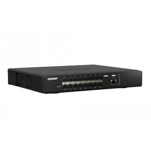 QNAP 16 Ports 25GbE + 1 Port 10GbE Layer 2 Managed Switch [QSW-M5216-1T]