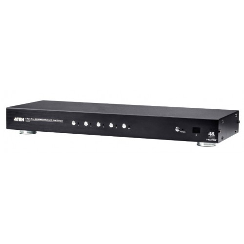 ATEN 4-Port True 4K HDMI Switch with Dual Output [VS482B]