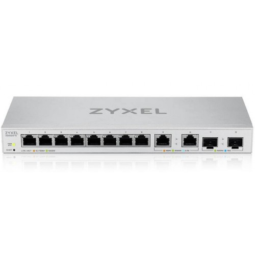 Zyxel 12-Port Web-Managed Multi-Gigabit Switch with 2-Port 2.5G and 2-Port 10G SFP+ [XGS1210-12]