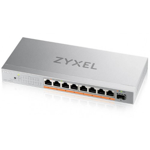 Zyxel 8-Port 2.5G PoE++ Compliant Unmanaged Network Switch [XMG-108HP]