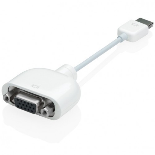 Apple Micro-DVI to VGA Adapter [MB203G/A]