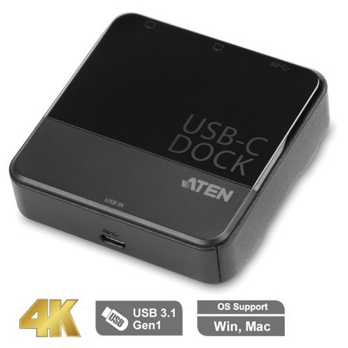 ATEN USB-C Dual-View HDMI Mini Dock UH3233 HDMI螢幕