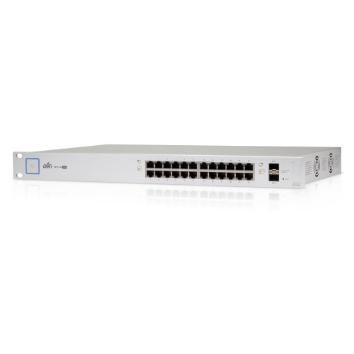 Ubiquiti UniFi 24 Port 250W POE Switch (US-24-250W) 